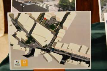 Visita institucional del Cabildo a Valsequillo (Foto TA)